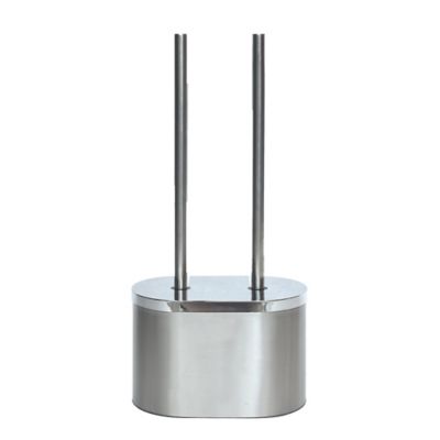 Studio 3B&trade; Toilet Brush and Plunger Combo in Brushed Chrome