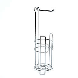 Simply Essential™ Wire Toilet Paper Stand and Reserve in Chrome