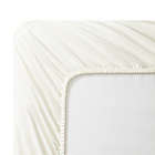Alternate image 4 for Vera Wang&reg; Solid 800-Thread-Count Sateen Queen Sheet Set in Ivory