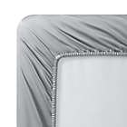 Alternate image 3 for Vera Wang&reg; Solid 800-Thread-Count Sateen Queen Sheet Set in Steel Grey