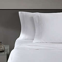 Vera Wang® Solid 800-Thread-Count Sateen Queen Sheet Set in White
