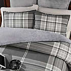 Alternate image 7 for UGG&reg; Paxton 3-Piece Reversible King Comforter Set in Charcoal