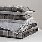 Alternate image 6 for UGG&reg; Paxton 3-Piece Reversible Full/Queen Comforter Set in Charcoal