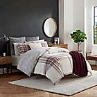 Alternate image 1 for UGG&reg; Paxton 3-Piece Reversible Full/Queen Comforter Set in Cola