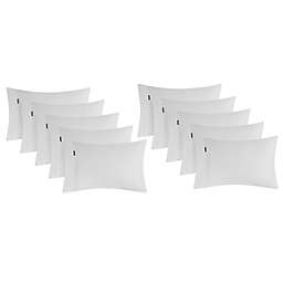 Vera Wang® Solid Sateen Standard Pillowcase Set in White (Set of 10)
