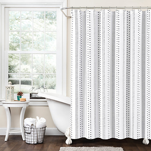 72 Inch Hygge Stripe Shower Curtain, Shower Curtains Under $20