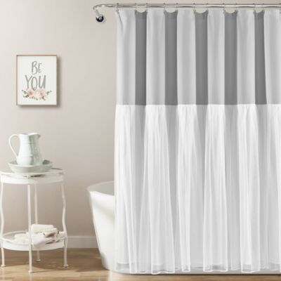 Monochromatic Paris Shower Curtain In, Paris Shower Curtain Bed Bath And Beyond