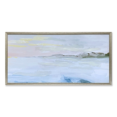 Everhome&trade; Horizon 60-Inch x 30-Inch Framed Embellished Canvas Wall Art. View a larger version of this product image.