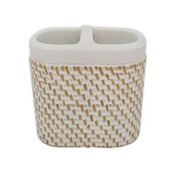 Everhome&trade; Coastal Beaded Toothbrush Holder