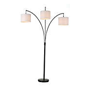Cedar Hill&reg; 3 Light Tree Style Floor Lamp in Black