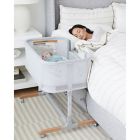Alternate image 9 for Skip Hop&reg; Cozy-Up 2-in-1 Bedside Sleeper and Bassinet in Grey