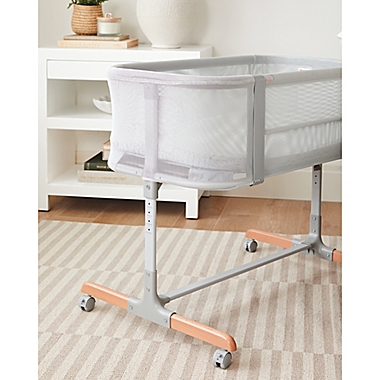 Skip Hop&reg; Cozy-Up 2-in-1 Bedside Sleeper and Bassinet in Grey. View a larger version of this product image.