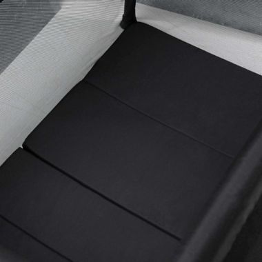 Silver Cross&reg; Slumber Travel Crib in Black. View a larger version of this product image.