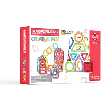 Magformers&reg; Creative Play 74-Piece Set. View a larger version of this product image.