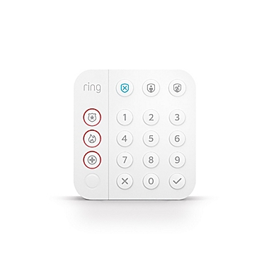 Ring Alarm Keypad in White. View a larger version of this product image.