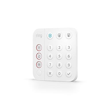 Ring Alarm Keypad in White. View a larger version of this product image.