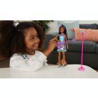 Alternate image 1 for Mattel Barbie&reg; 6-Piece Big City Big Dreams&trade; Singing Brooklyn Doll and Accessory Set