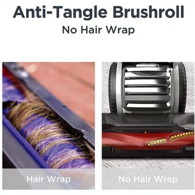 Eureka&reg; FloorRover Anti-Tangle Pet Vacuum in Red/Silver. View a larger version of this product image.