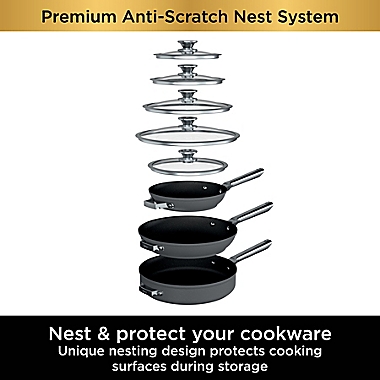 Ninja&trade; Foodi&trade; NeverStick&trade; Premium Space Saving 8-Inch Fry Pan. View a larger version of this product image.