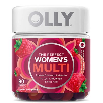 OLLY&trade; 90-Count Women&#39;s Multi in Blissful Berry Gummies