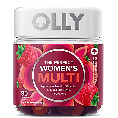 OLLY&trade; 90-Count Women&#39;s Multi in Blissful Berry Gummies. View a larger version of this product image.