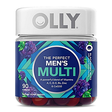 OLLY&trade; 90-Count Men&#39;s Multi in Blackberry Blitz Gummies. View a larger version of this product image.