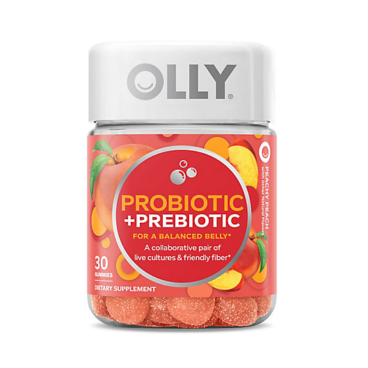 Alternate image 1 for OLLY™ 30-Count Balanced Belly in Peachy Peach Gummies