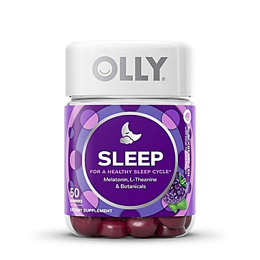 OLLY&trade; 50-Count Restful Sleep Gummies in Blackberry Zen. View a larger version of this product image.