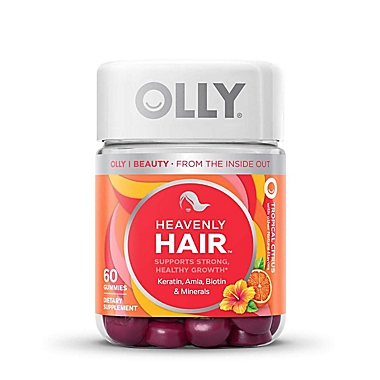Olly&reg; 60-Count Heavenly Hair Gummies in Grapefruit. View a larger version of this product image.