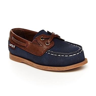 carter&#39;s&reg; Size 4 Casual Dress Shoe in Navy. View a larger version of this product image.