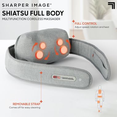 Sharper Image&reg; Shiatsu Full Body Massager. View a larger version of this product image.