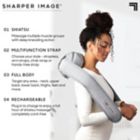Alternate image 3 for Sharper Image&reg; Shiatsu Full Body Massager