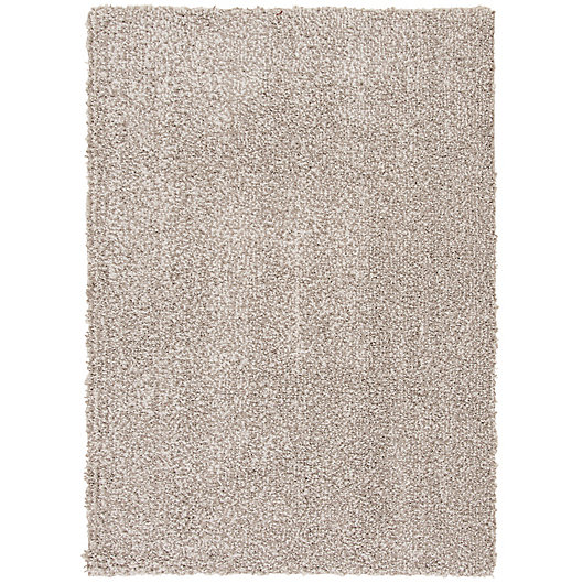 Alternate image 1 for Simply Essential™ 5' x 7' Shag Area Rug in Ivory/Stone