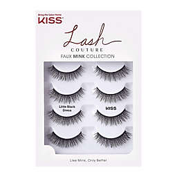 KISS® Lash Couture 4-Pack Faux Mink Collection Multipack in Little Black Dress