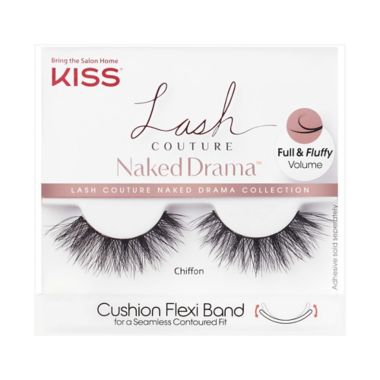 KISS&reg; Lash Couture Naked Drama Lashes in Chiffon. View a larger version of this product image.