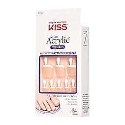 KISS® Salon Acrylic™ French Toenails