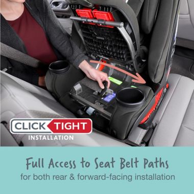 Britax&reg; One4Life&reg; Premium ClickTight All-in-One Car Seat in Ace Black. View a larger version of this product image.