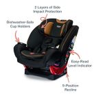 Alternate image 12 for Britax&reg; One4Life&reg; Premium ClickTight All-in-One Car Seat in Ace Black