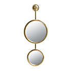 Alternate image 0 for A&amp;B Home 11-Inch x 28.5-Inch Metal Contemporary Mirror in Gold