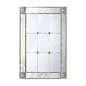 A&amp;B Home Antique 53.5-Inch x 39.4-Inch Wall Mirror in Gold/Cream
