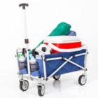 Alternate image 4 for Simply Essential&trade; Outdoor Folding Wagon with Cupholders in True Navy