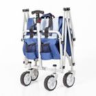 Alternate image 8 for Simply Essential&trade; Outdoor Folding Wagon with Cupholders in True Navy