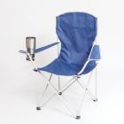 Alternate image 6 for Simply Essential&trade; Outdoor Folding Chair in Navy