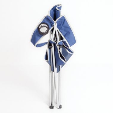 Simply Essential&trade; Outdoor Folding Chair in Navy. View a larger version of this product image.