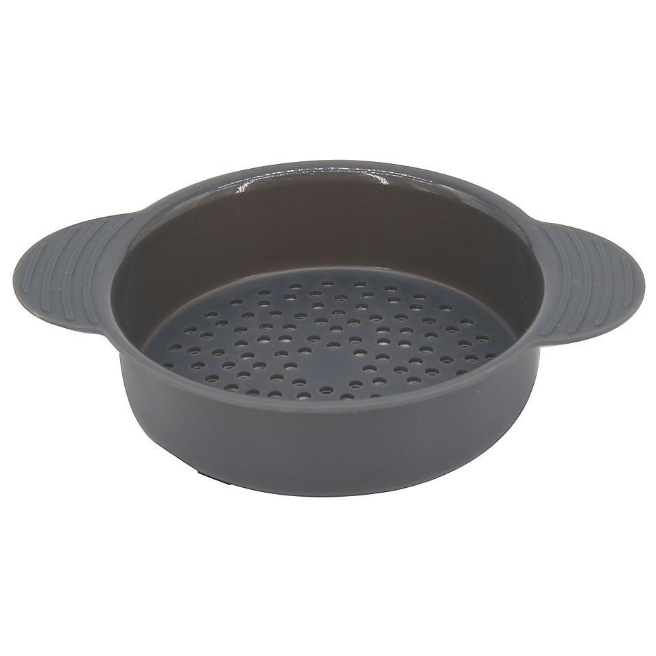 Blue MIU France Collapsible Silicone Colander