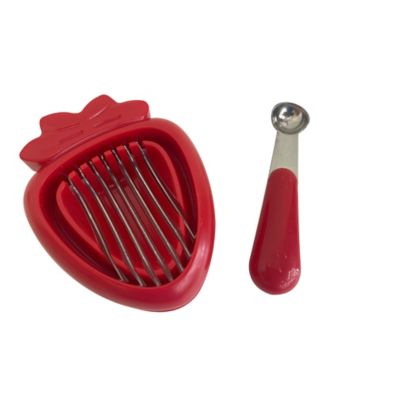 Simply Essential&trade; 2-Piece Strawberry Hull and Slice Set