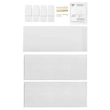 Dream On Me Universal 3 in 1 Toddler Bed Convertible Kit in White. View a larger version of this product image.