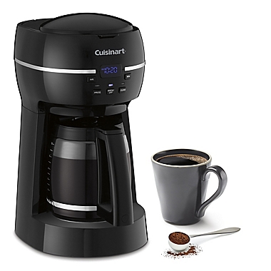 Cuisinart&reg; 12-Cup Programmable Coffee Maker in Black. View a larger version of this product image.