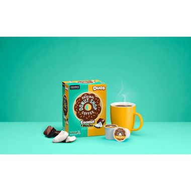 The Original Donut Shop&reg; Duos Coconut + Mocha Keurig&reg; K-Cup&reg; Pods, 24 Count. View a larger version of this product image.
