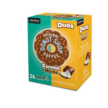 The Original Donut Shop&reg; Duos Coconut + Mocha Keurig&reg; K-Cup&reg; Pods, 24 Count. View a larger version of this product image.